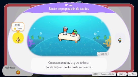 Rinc�n de preparaci�n de batidos
