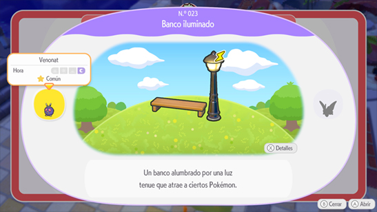 Banco iluminado
