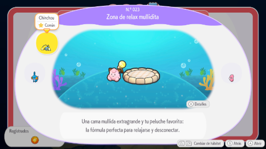 Zona de relax mullidita