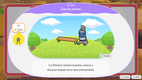 Zona de entreno