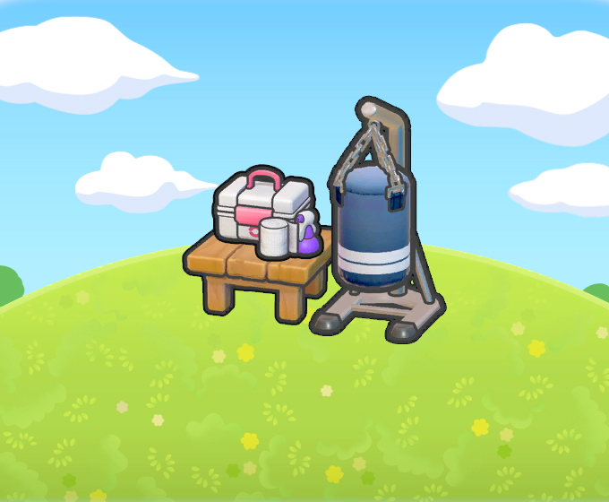 Zona de entreno con enfermer�a