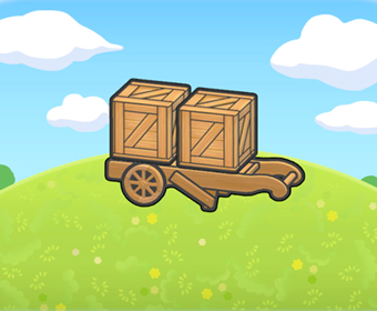 Carreta con mercanc�a