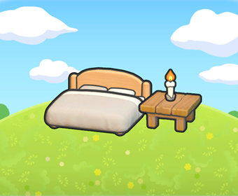 Dormitorio con luz tenue