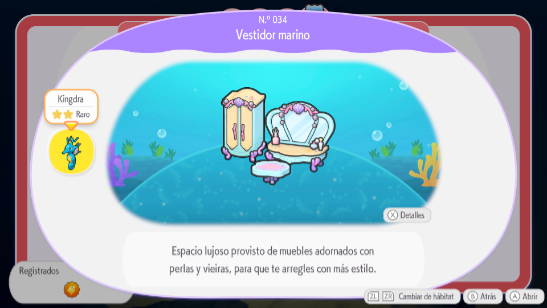 Vestidor marino