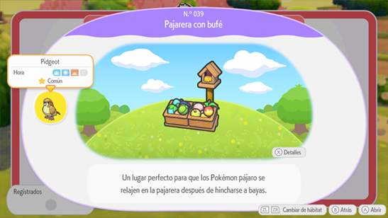 Pajarera con buf�