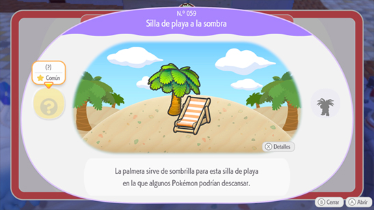 Silla de playa a la sombra