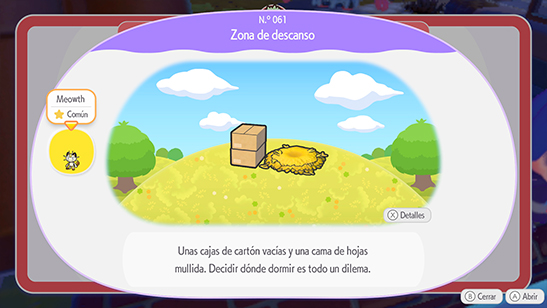 Zona de descanso