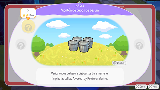 Mont�n de cubos de basura