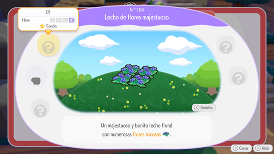 Lecho de flores majestuoso
