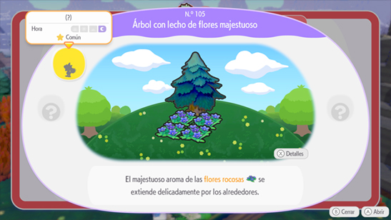 �rbol con lecho de flores majestuoso