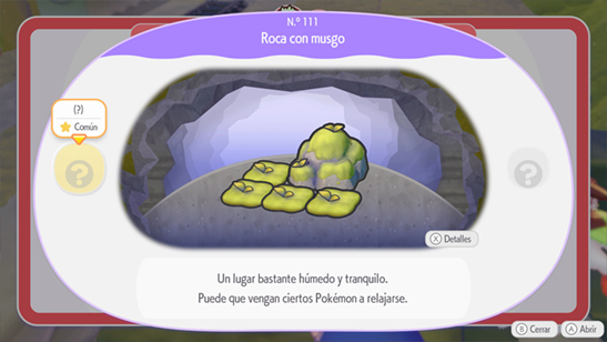 Roca con musgo