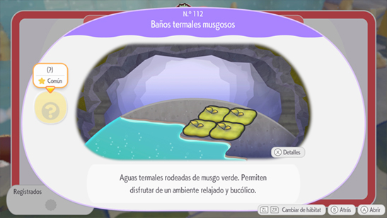 Ba�os termales musgosos