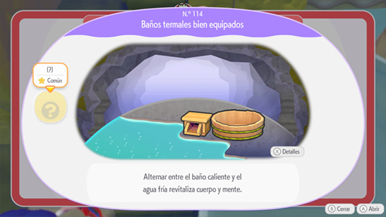 Ba�os termales bien equipados