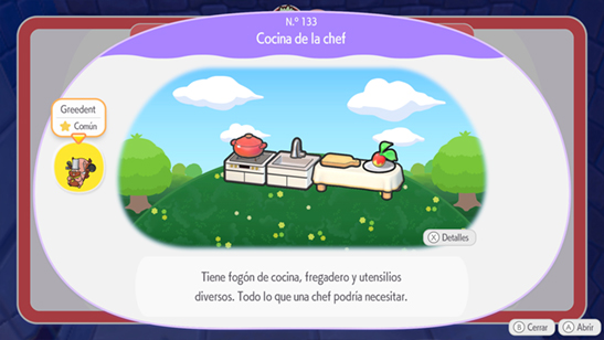 Cocina de la chef
