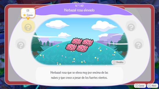 Herbazal rosa elevado