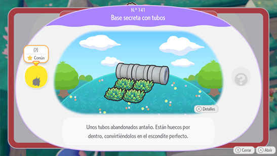 Base secreta con tubos