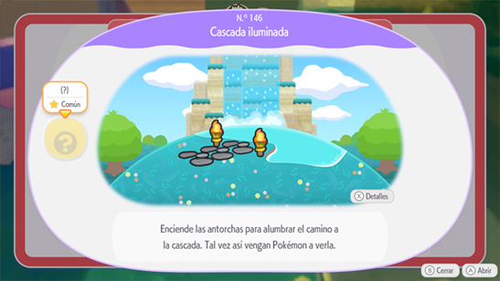Cascada iluminada