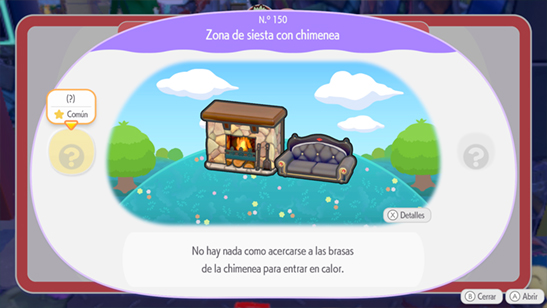 Zona de siesta con chimenea