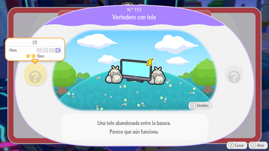 Vertedero con tele