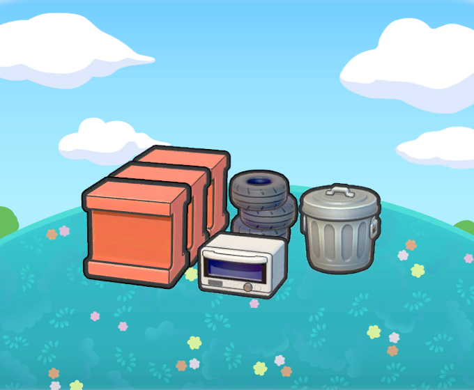 Vertedero de basura voluminosa