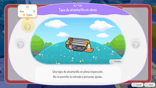 Tapa de alcantarilla en obras