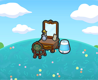 Tocador con humidificador