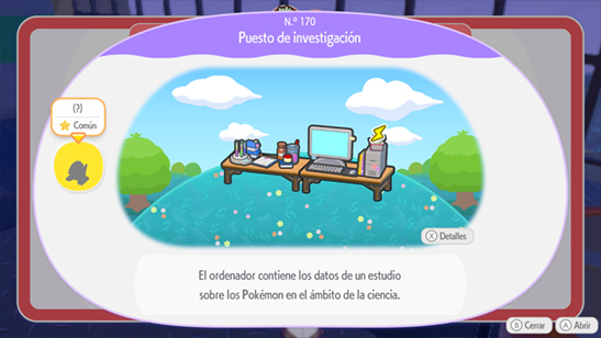 Puesto de investigaci�n