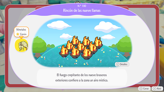 Rinc�n de las nueve llamas