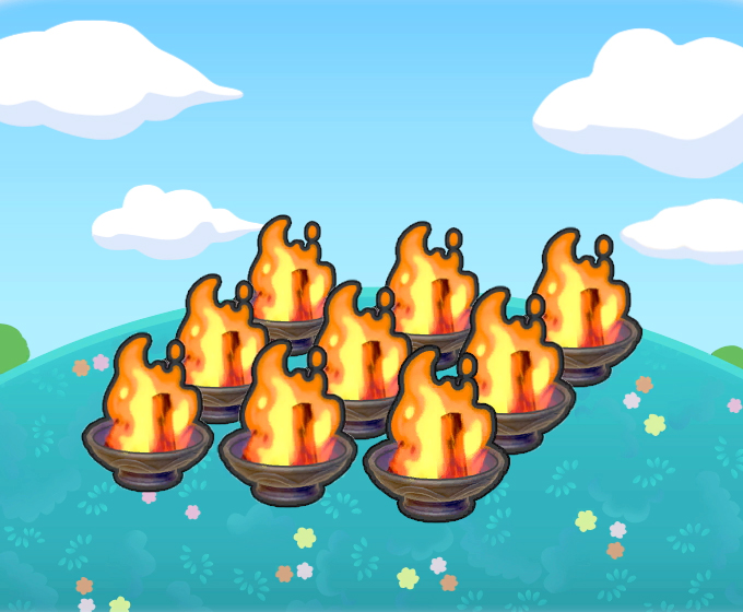 Rinc�n de las nueve llamas